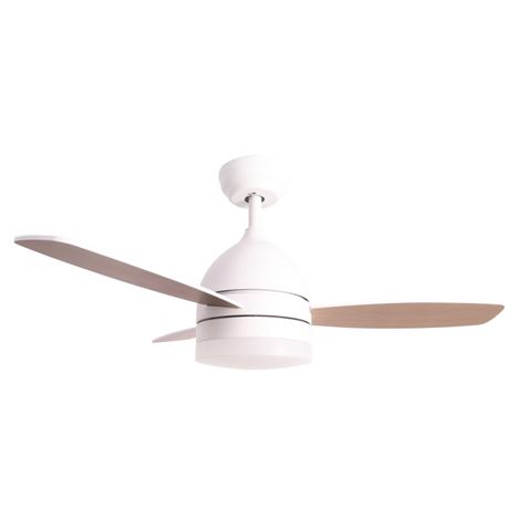 VENTILADOR DE TECHO 70W CON LUZ TRES TONALIDADES BLANCO JOCCA