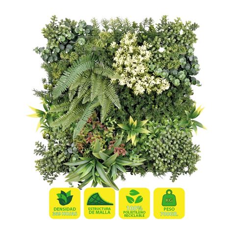 JARDIN VERTICAL 50X50CM SERIE ECOVIS SUNGARDEN