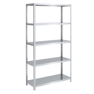 ESTANTERIA ACERO GALVANIZADO 5 BALDAS 90X30X180CM BLIM