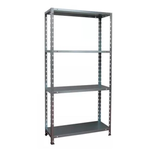 ESTANTERIA ACERO GALVANIZADO 4 BALDAS 70X30X145CM BLIM