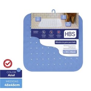 ALFOMBRA GOMA NATURAL - 450G AZUL HBS