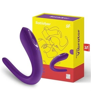 VIBRADOR PARA PAREJAS CLASSIC SATISFYER VIOLETA