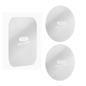 SET 3 PIEZAS METALICAS PARA SOPORTES MAGNETICOS XO