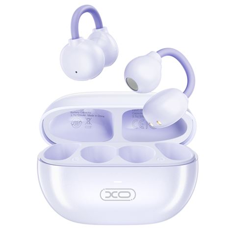 AURICULARES TWS PEARL CLIP G40 VIOLETA XO