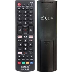 MANDO UNIVERSAL PEQUEÑO PARA TELEVISORES LG LGG-2102 GEN-X