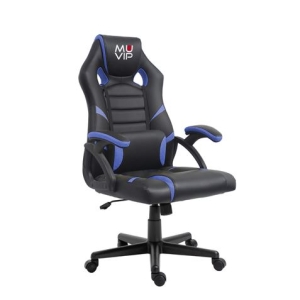 REACONDICIONADA SILLA GAMING GM1000 NEGRO/AZUL MUVIP