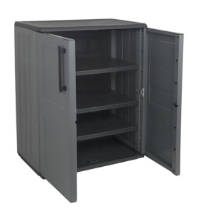 ARMARIO BAJO DE MEDIA ALTURA ESTANTE REGULABLE 680X370X840MM ARTPLAST