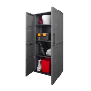 ARMARIO ALTO CON ESTANTES AJUSTABLES 680X370X1630MM ARTPLAST