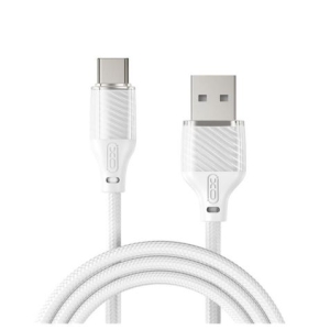 CABLE DE CARGA 6A USB A TIPOC 1 METRO BLANCO XO