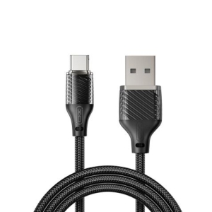 CABLE DE CARGA 6A USB A TIPOC 1 METRO NEGRO XO