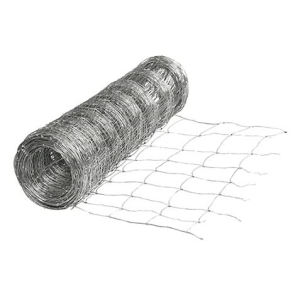 MALLA DE GANADO GALVANIZADA PREMIUM 2.4MM 1.24X50 METROS SUNGARDEN