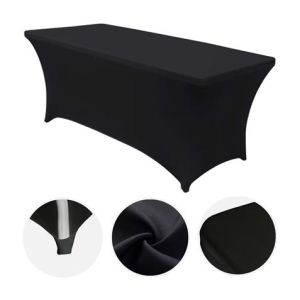 FUNDA PARA MESA DE RESINA 152X70X74CM NEGRA SUNGARDEN