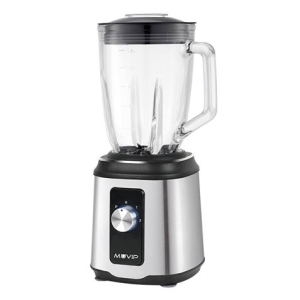 BATIDORA INOXIDABLE VASO CRISTAL 1800W 1.5 LITROS MUVIP