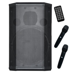ALTAVOZ AUTOAMPLIFICADO PRO600 8 500W CON BATERÍA + 2 MICROS SERIE PRO"