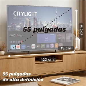 TELEVISOR QLED 55 SMART TV WEBOS 5525W GRUNKEL"