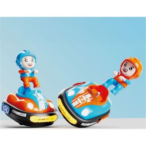 JUEGO COCHES CHOCONES A RADIO CONTROL MXRC-500 MAXLIFE - Imagen 3