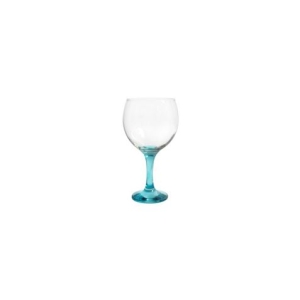 SET 6 COPAS DE COMBINADOS TIPO BALON PIE AZUL 685CC