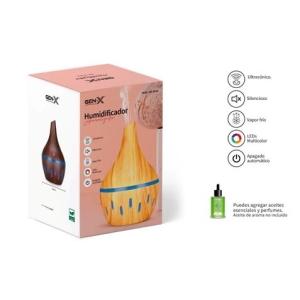 HUMIDIFICADOR AROMATIZADOR ULTRASONICO 300ML GEN-X