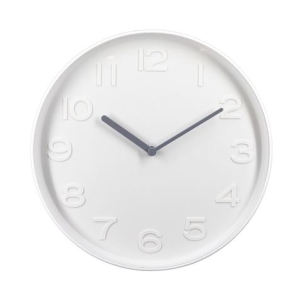 RELOJ DE PARED ALBA BLANCO 25