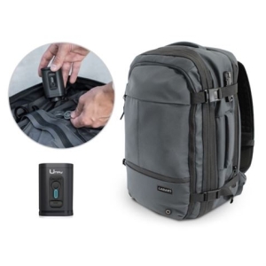 MOCHILA 20 LITROS EXTENSIBLE A 42 LITROS GRIS Y SISTEMA DE VACIO