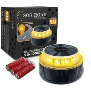 BALIZA DE SEÑALIZACION V16 CONECTADA IP54 GEOPOSICIONAMIENTO DGT 3.0