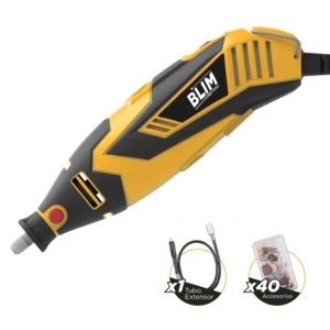 REACONDICIONADA MINI HERRAMIENTA MULTIUSOS + EJE FLEXIBLE 180W 40PCS BLIM