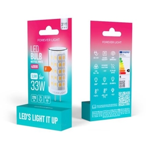 BOMBILLA LED G4 3.5W 12V 370 LUMEN LUZ BLANCA FOREVER