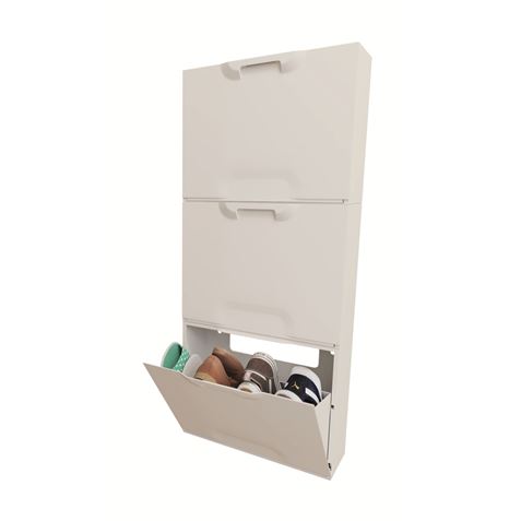 ZAPATERO POLIPROPILENO BLANCO 510X173X401MM ARTPLAST - Imagen 3