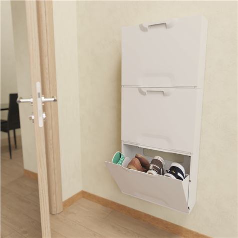 ZAPATERO POLIPROPILENO BLANCO 510X173X401MM ARTPLAST - Imagen 4