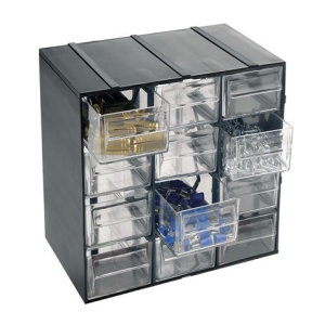 MUEBLE ORGANIZADOR PLASTICO 190X142X228MM CON 12 CAJONES ARTPLAST