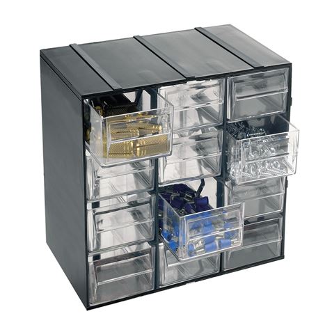 MUEBLE ORGANIZADOR PLASTICO 190X142X228MM CON 12 CAJONES ARTPLAST
