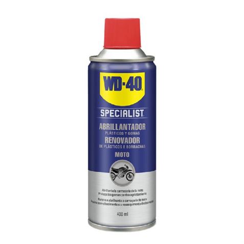 ABRILLANTADOR PLASTICOS Y GOMA MOTO 400ML WD40 SPECIALIST