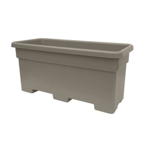 JARDINERA MAXI RECTANGULAR 60CM TORTORA ARTPLAST