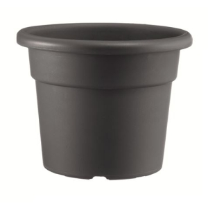 MACETA REDONDA DIAMETRO 35CM ANTRACITA ARTPLAST