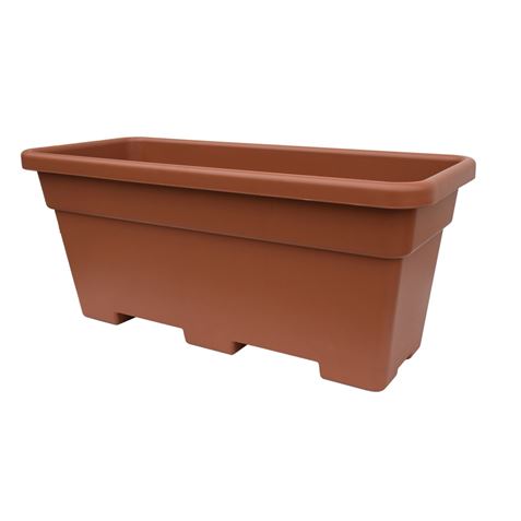 JARDINERA MAXI RECTANGULAR 100CM TERRACOTA ARTPLAST