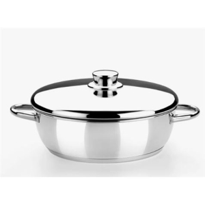 RUSTIDERA 26CM CON TAPA ACERO OPTIMA MONIX