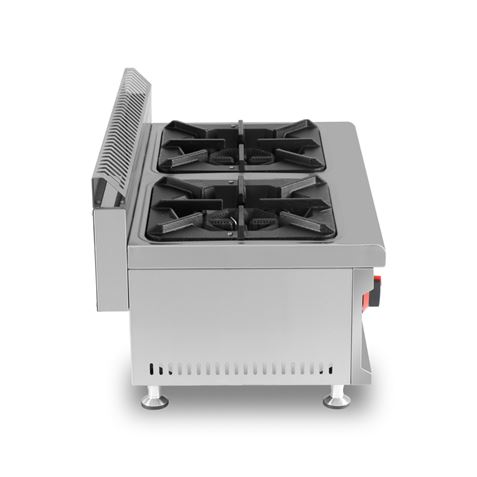 COCINA A GAS PROFESIONAL 2 FUEGOS CHEF PRO - Imagen 4