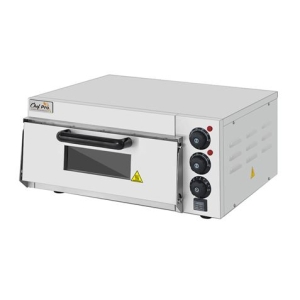 HORNO DE PIZZA ELÉCTRICO PROFESIONAL 1 CÁMARA 2000W CHEF PRO