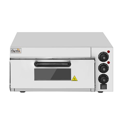 HORNO DE PIZZA ELÉCTRICO PROFESIONAL 1 CÁMARA 2000W CHEF PRO - Imagen 2