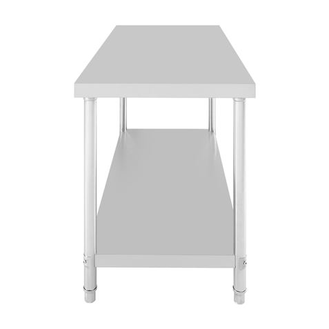 MESA DE TRABAJO ACERO INOXIDABLE 120X70X85CM CHEF PRO - Imagen 3