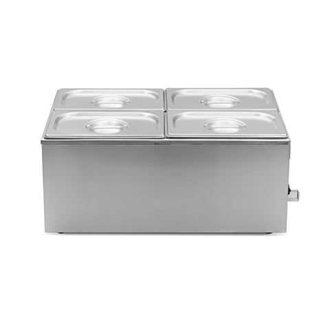 BAÑO MARIA INDUSTRIAL 4 CUBETAS 1200W CHEF PRO - Imagen 4