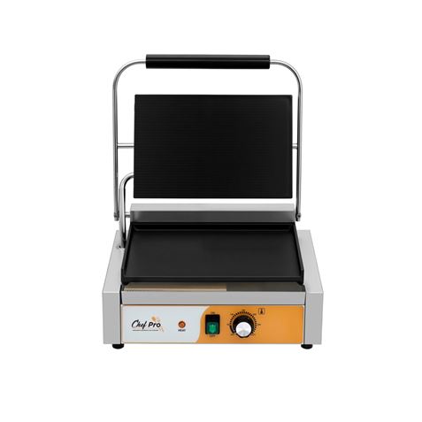 SANDWICHERA INDUSTRIAL PLACAS LISAS 2200W CHEF PRO - Imagen 2