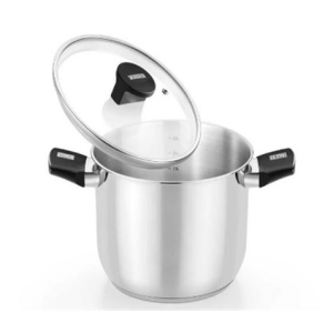 OLLA DE ACERO INOX CON TAPA DE CRISTAL 24CM ELITE MONIX