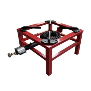 REAC FOGÓN / HORNILLO DE GAS REFORZADO ALTA POTENCIA 1 FUEGO 40X40CM MUVIP