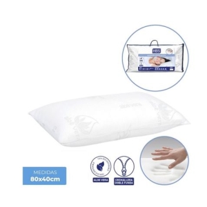 ALMOHADA VISCOELASTICA 80X40CM HBS