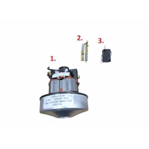 MOTOR + SWITCH + CARBONES PARA PISTOLA DE PINTURA BL0485 BLIM