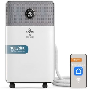 DESHUMIDIFICADOR DE 10 LITROS CON DISPLAY Y WIFI GRUNKEL