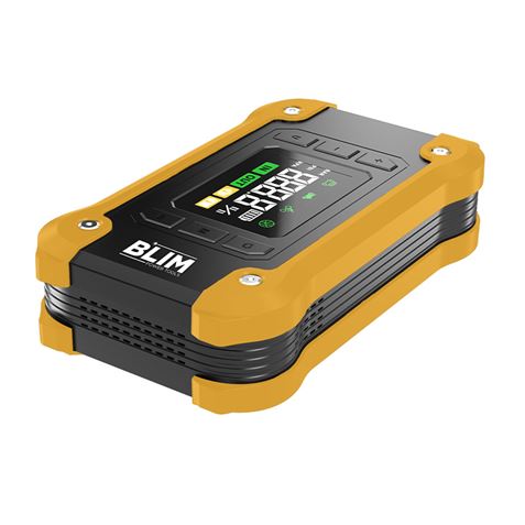 ARRANCADOR BATERIAS 4 EN 1 CON COMPRESOR Y POWERBANK 16.000 MAH BLIM - Imagen 2