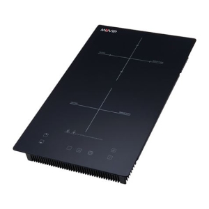 REACONDICIONADA COCINA DE INDUCCIÓN 2 FUEGOS 3300W ENCASTRE SOBREMESA MUVIP