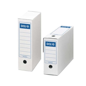 CAJA CARTON ARCHIVO DEFINITIVO 255X355X100MM BLANCO DOHE